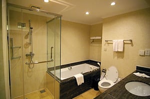 Where is the bathroom?