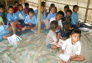 The school under the bridge