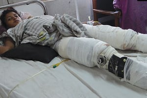 “My husband and in-laws left me to die”
