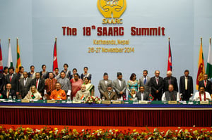Photos: The 18th SAARC Summit