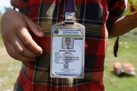 Tales of survival and loss for Nepal’s children