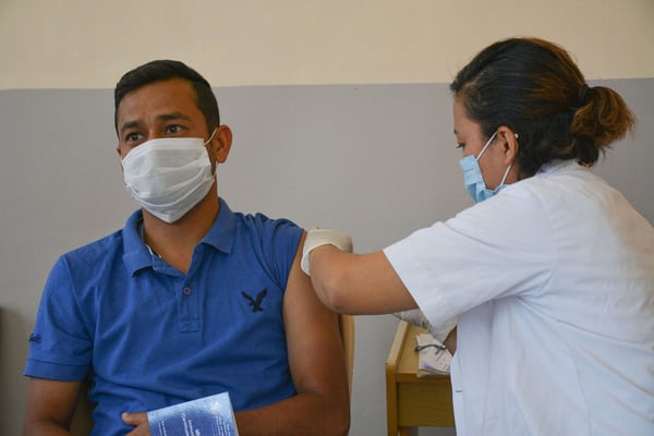 Covid-19 numbers slightly down in Nepal