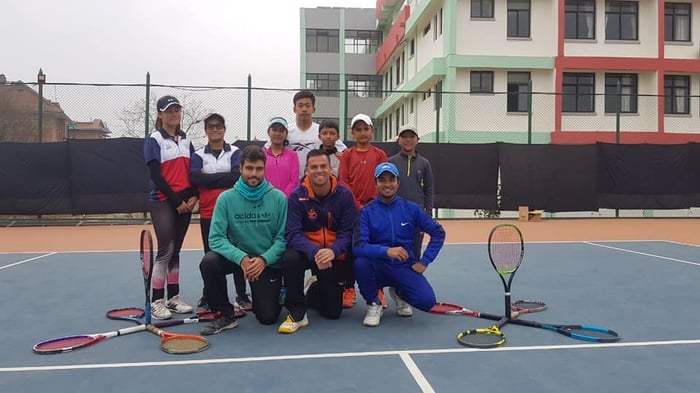 Nepal’s tennis shines in Covid times