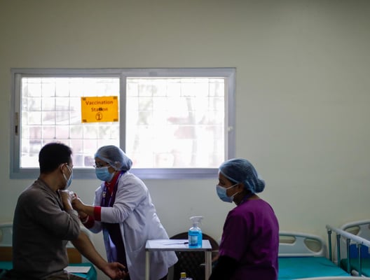Nepal braces for new wave with vaccine drive