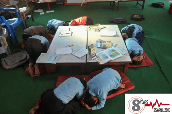 Back to classroom for earthquake preparedness