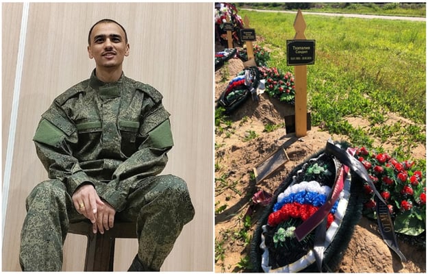 Graves of Nepali soldiers in Russia