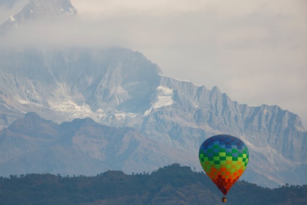 Up, up, and away