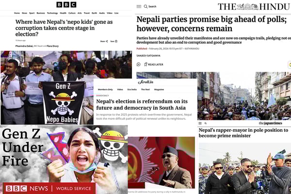 International commentary on Nepal election