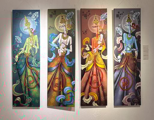 Artist explores her inner self