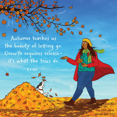 Autumn teaches us