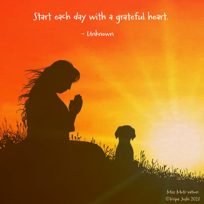 A grateful heart