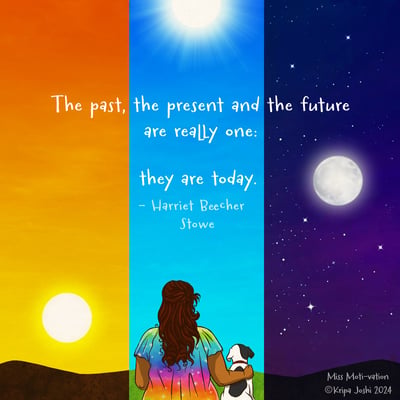 The past, the present, and the future are really one