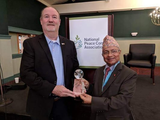 Kul Chandra Gautam awarded