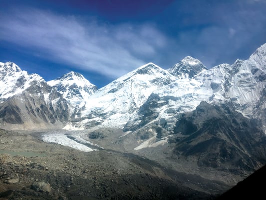 On thin ice in the Khumbu