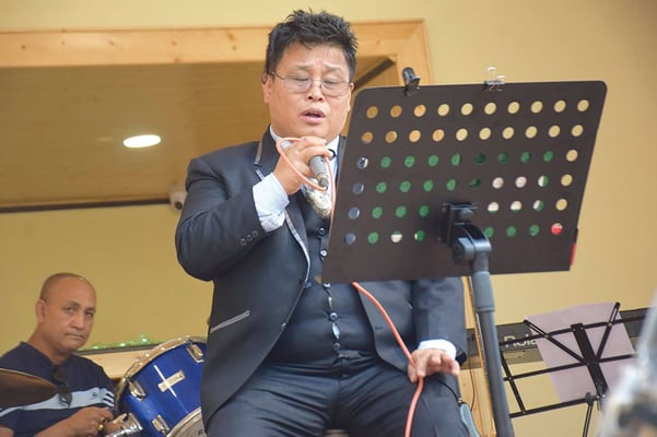 Ex-refugee takes refuge in music