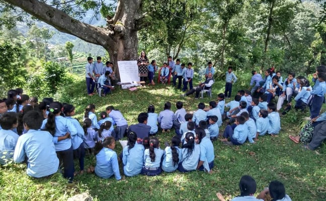 Digital divide exposes class divide in Nepal schools