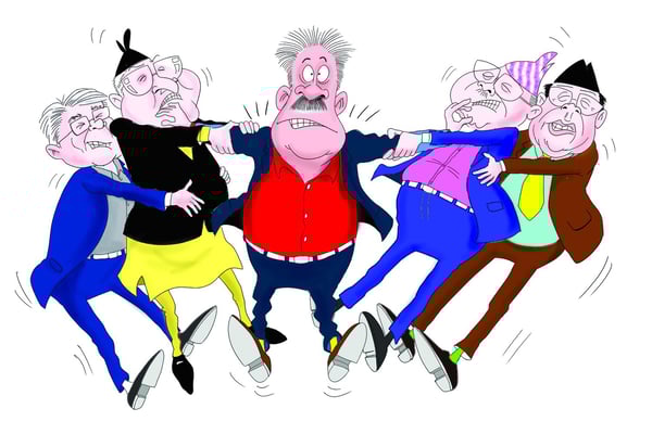 Push and pull of Nepali politics