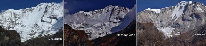 In just 2 years, a Nepal peak becomes snowless