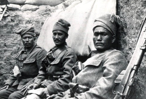 Diary of a Nepali soldier in France