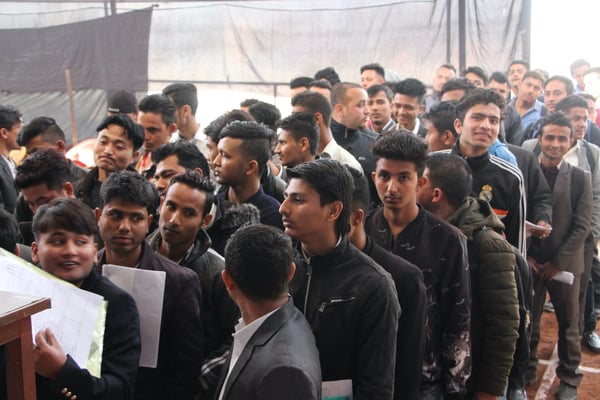 Few jobs created by Nepal employment drive