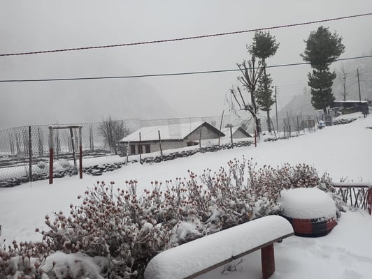 Nepal lashed by winter rain and snow