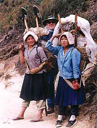 Sisters on a long march