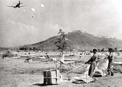 Gurkhas on gliders