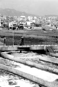 Clear flows the Bagmati
