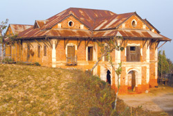 Empty, stately Thapagaun