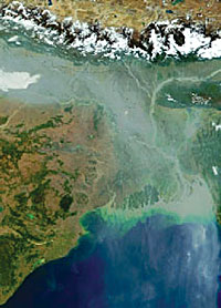 Dirty clouds over Asia