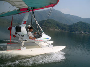 Amphibian mountain flights