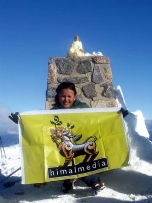SIX MORE TO GO: Himal correspondent Shailee Basnet scaled Australia's Mt Kosciuszko/ Tar Gan Gil along with her team, Everest Women Seven Summit Eco-Action, on 7 July. The team of nine women plan to climb the highest peaks on all seven continents.
