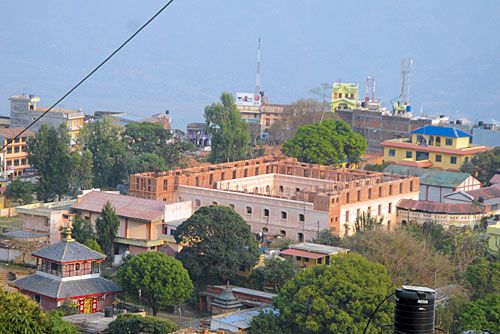 REJUVENTATION: The renovation of the historic Palpa Darbar in Tansen that was destroyed during a Maoist attack in 2004 is now nearly complete.