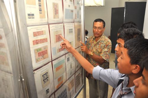 POST ME: Nepal Philatelic Society organised an exhibition of Nepali stamps and notes to mark its 46th year. The exhibition is being held at Nepal Art Council, Babarmahal, Kathmandu.