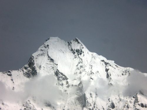 DANGEROUSLY PRETTY: The raw beauty of Machapuchre from the headwaters of the Seti River is also what makes it so dangerous as we saw in the flashflood that killed at least 10 people on Saturday. The steep snowfields are prone to avalanches that can devastate settlements downstream. A huge avalanche that swept down the Seti 800 years ago is the debris field on which Pokhara is located today.