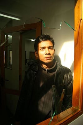 Dambar Krishna Shrestha, Himal Khabarpatrika Special Correspondent was beaten up when he tried to shield Kunda Dixit in Sunday's Maoist attack on Himalmedia.