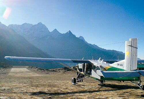 TOUCHING DOWN: Yeti Air aims higher at Syangboche, 3720m