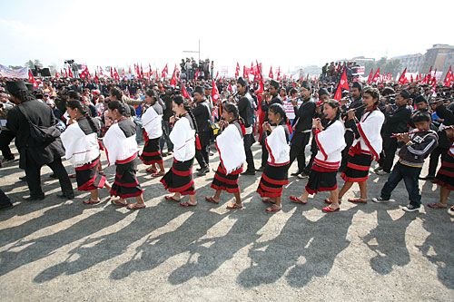 As participants launched Tourism Year 2011 at Tundikhel last Friday, shadows of another kind were threatening to engulf Nepal's media fraternity. Cue Psalm 23:4 from the Bible: Yea, though I?walk?through the?valley?of the?shadow of death, I will fear no evil.