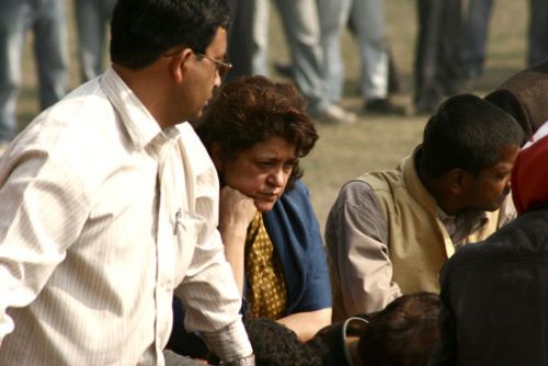 DADDY'S DAUGHTER: Deputy Prime Minister Sujata Koirala mourns the death of her father, the late Girija Prasad Koirala.