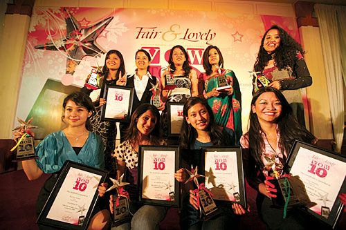 WOW: VOW's 6th Top Ten College Women award ceremony at the Radisson Hotel, Lazimpat, Sunday.