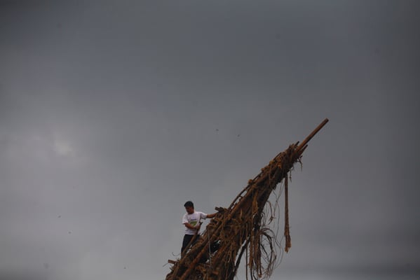 Rebuilding the rain god's chariot