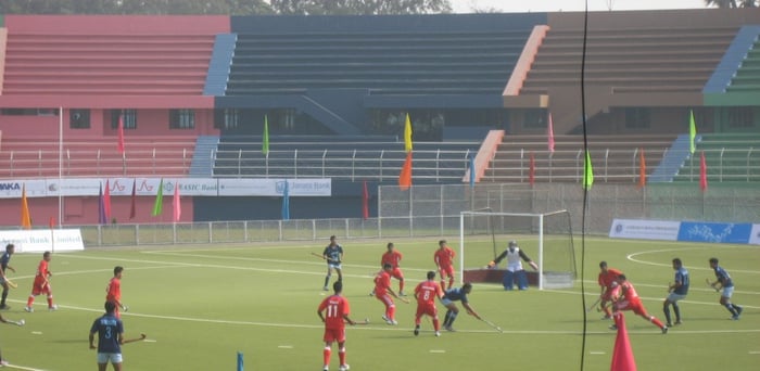 Nepal loses in men's hockey