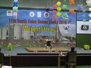 Shocking defeat for weightlifter
