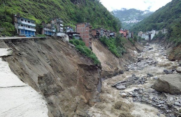 Bhotekosi flood