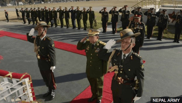 Why is the Burmese general here?