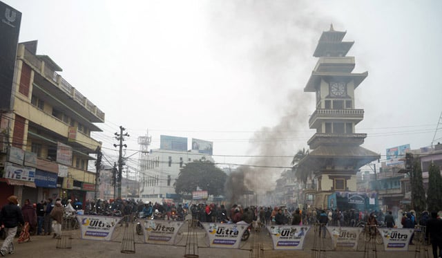 Protests over temporary capitals