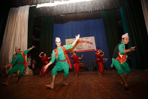 IT BEATS: Dancers at a programme organised for cardiac awareness at City Hall on Wednesday.