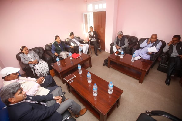 Representatives of the government and the Madhesi Front fail to make headway on Sunday.