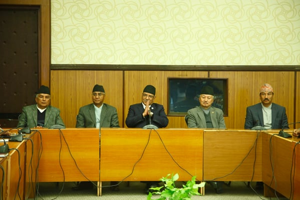 A day after the government announced local elections, Prime Minister Pushpa Kamal Dahal holds an all party meeting in Katmandu on Tuesday, which was boycotted by the Madhesi parties. Miffed at the government for not amending the constitution, the Madhesi parties have also decided to boycott elections nationwide and disrupt polls in the Tarai.