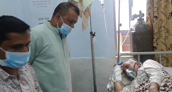 Member of Parliament (MP) Gagan Thapa on Sunday visits Govinda KC, who has been on a hunger strike for the last eight days demanding reforms in the medical education sector and impeachment of the CIAA Chief Lokman Singh Karki. Thapa promised to raise his voice in Parliament to address KC's demands.